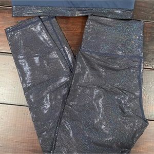 Zyia Twilight Metallic Luxe 7/8 leggings